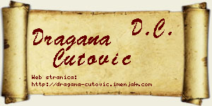 Dragana Čutović vizit kartica